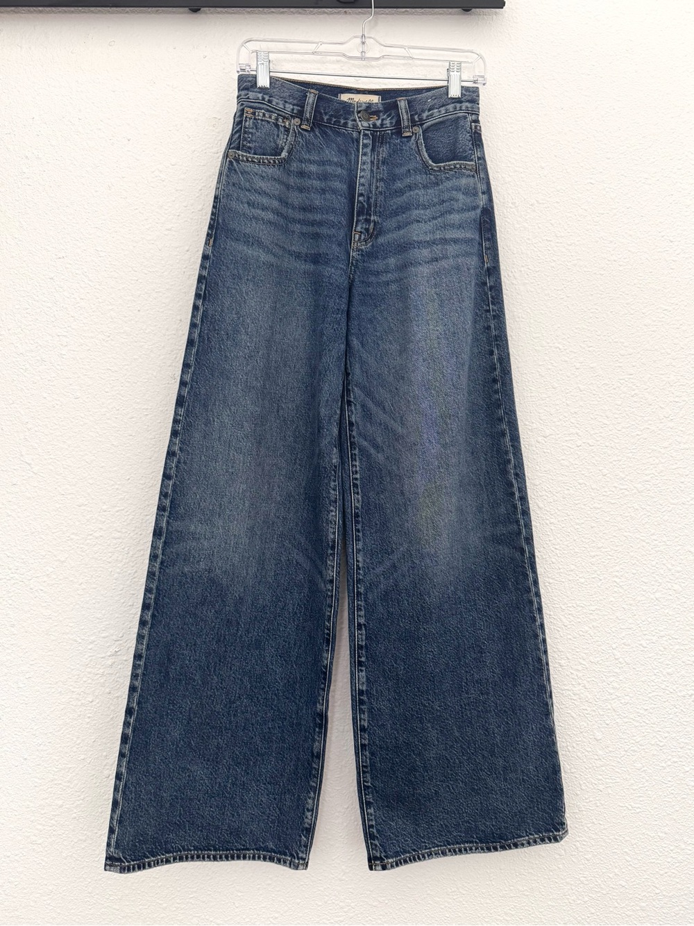 Madewell Superwide-Leg Jeans in Concho Wash Rigid Denim